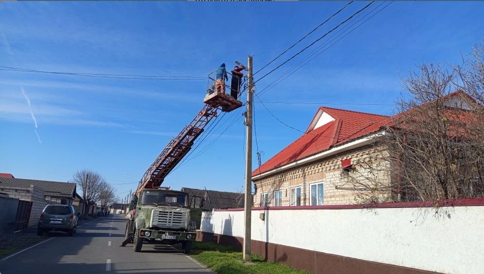 В Псыхурее появляется современное освещение