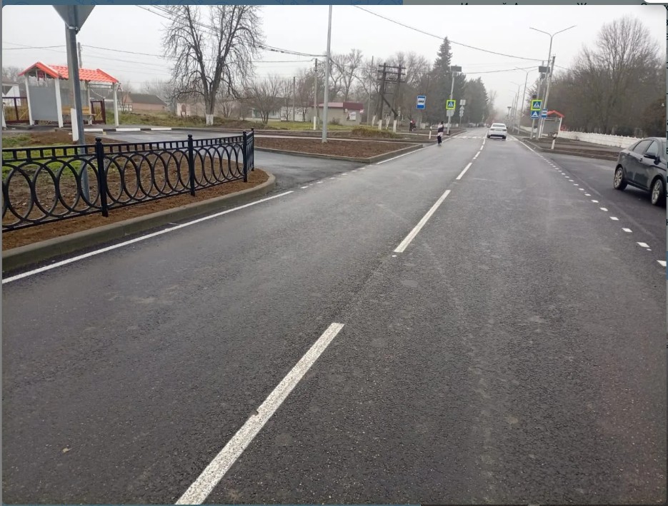 В Баксанском районе завершены работы по капитальному ремонту автомобильной дороги
