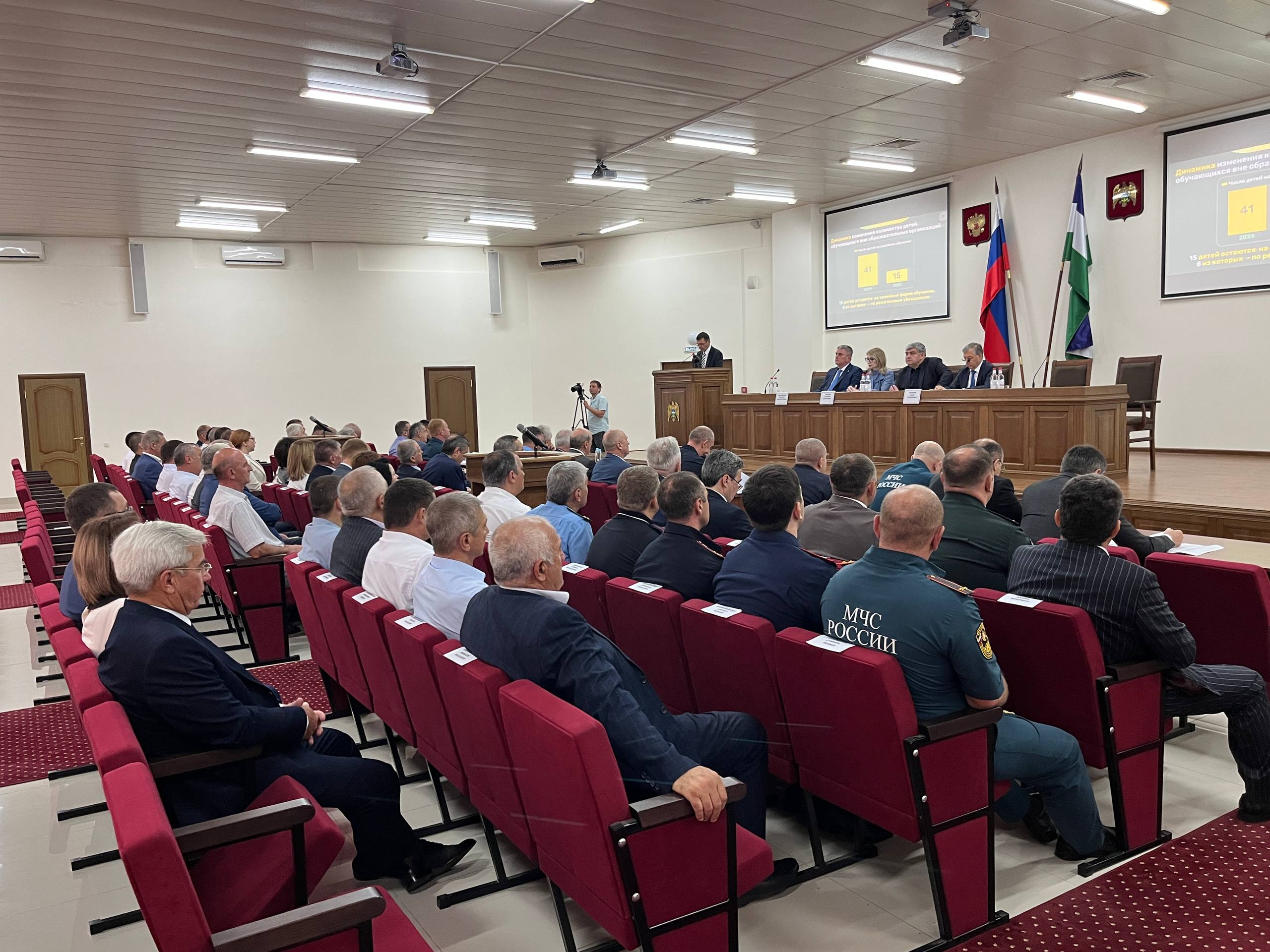 В администрации Баксанского района состоялось выездное заседание Антитеррористической комиссии Кабардино-Балкарской Республики
