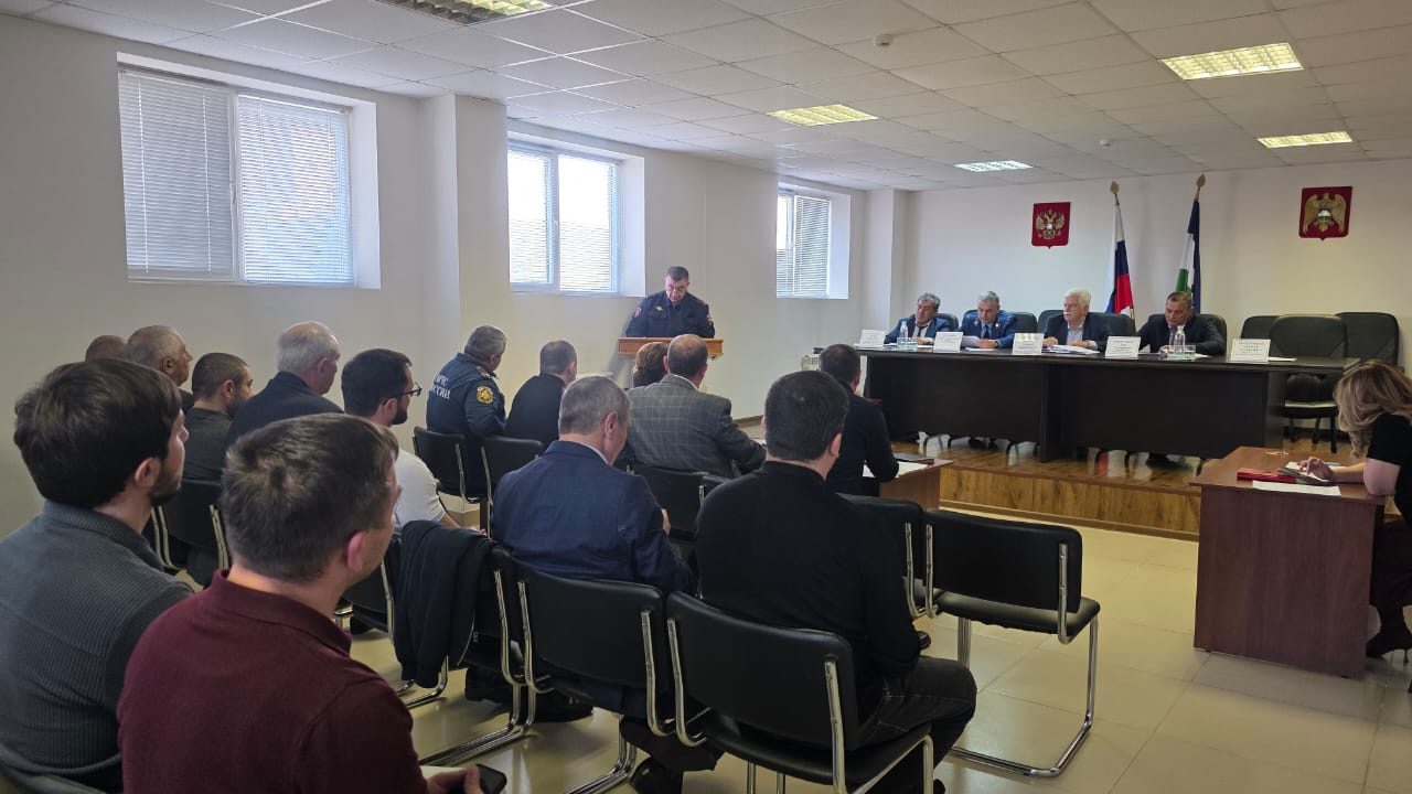 Антитеррористическая комиссия Баксанского района провела заседание по вопросам профилактики и противодействия терроризму