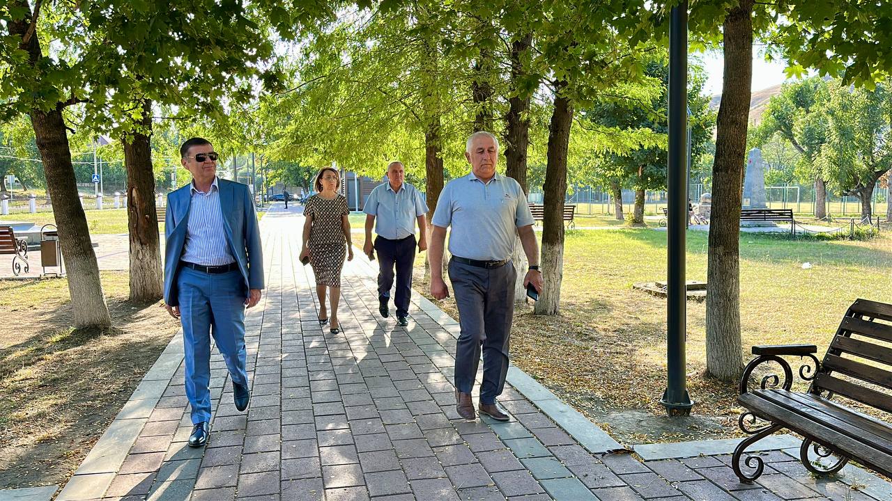 В Атажукино строится молодежный центр, а жители активно участвуют в благоустройстве