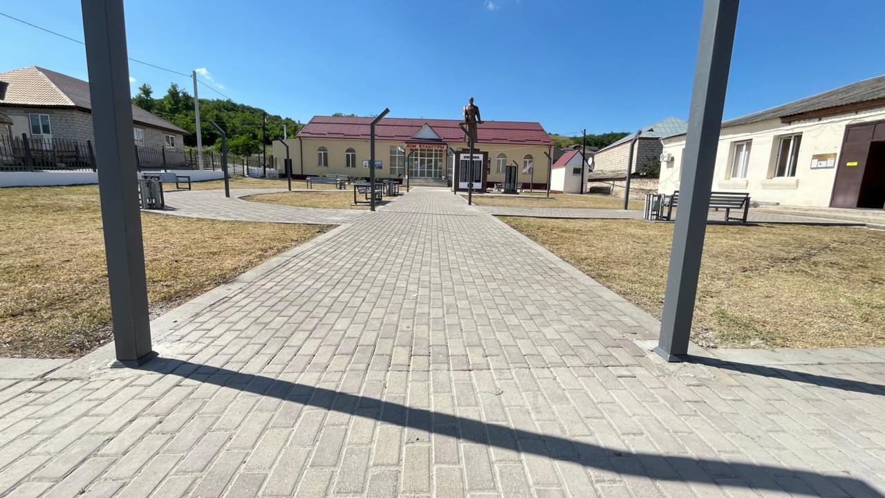 Обновленный сквер в селе Верхний Куркужин стал центром притяжения для жителей всех возрастов